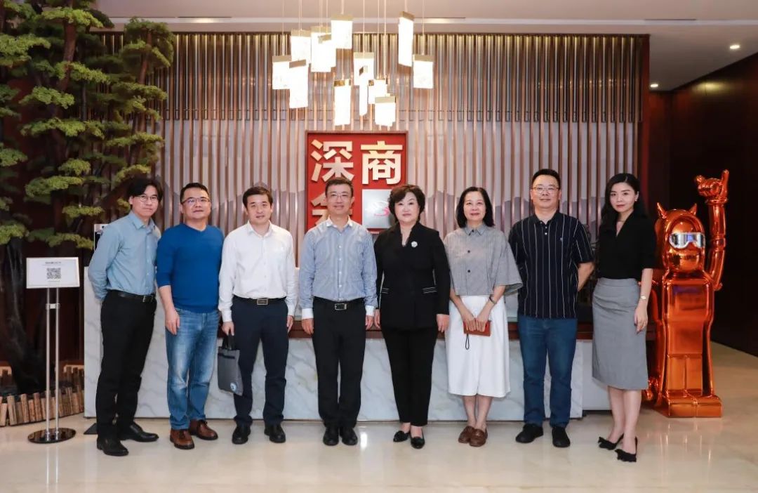 市委统战部副部长刘昕一行到深商会调研